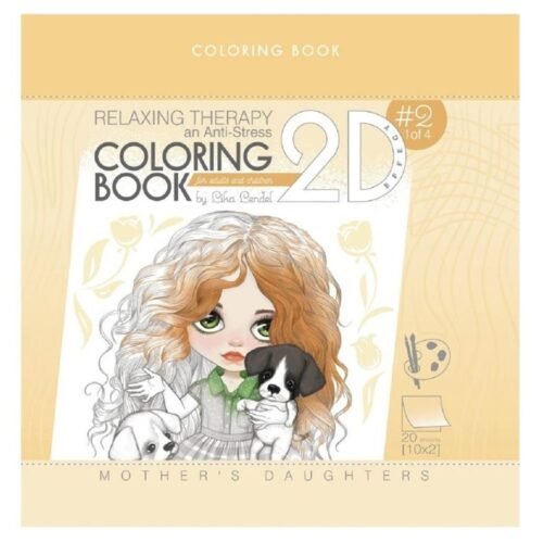 Kolorowanka antystresowa 200x200 Mother's Daughte
