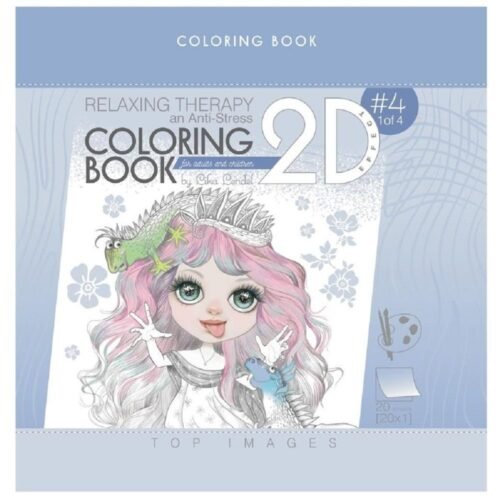 Kolorowanka antystresowa 200x200 Top Images Brokat