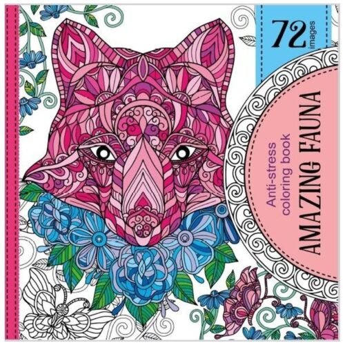 Kolorowanka antystresowa 200x200 Amazing Fauna TW