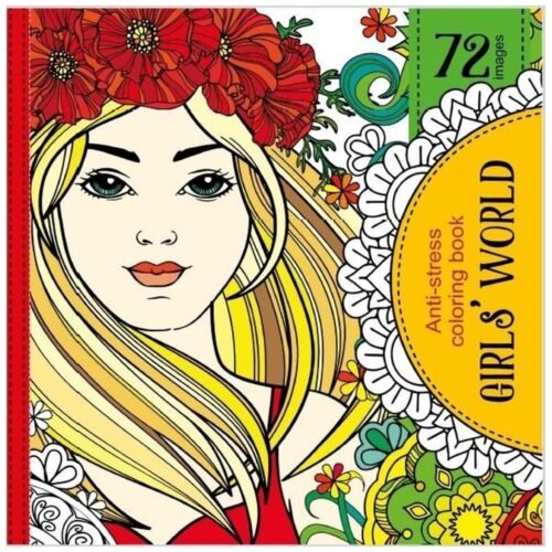 Kolorowanka antystresowa 200x200 Girls' World TW