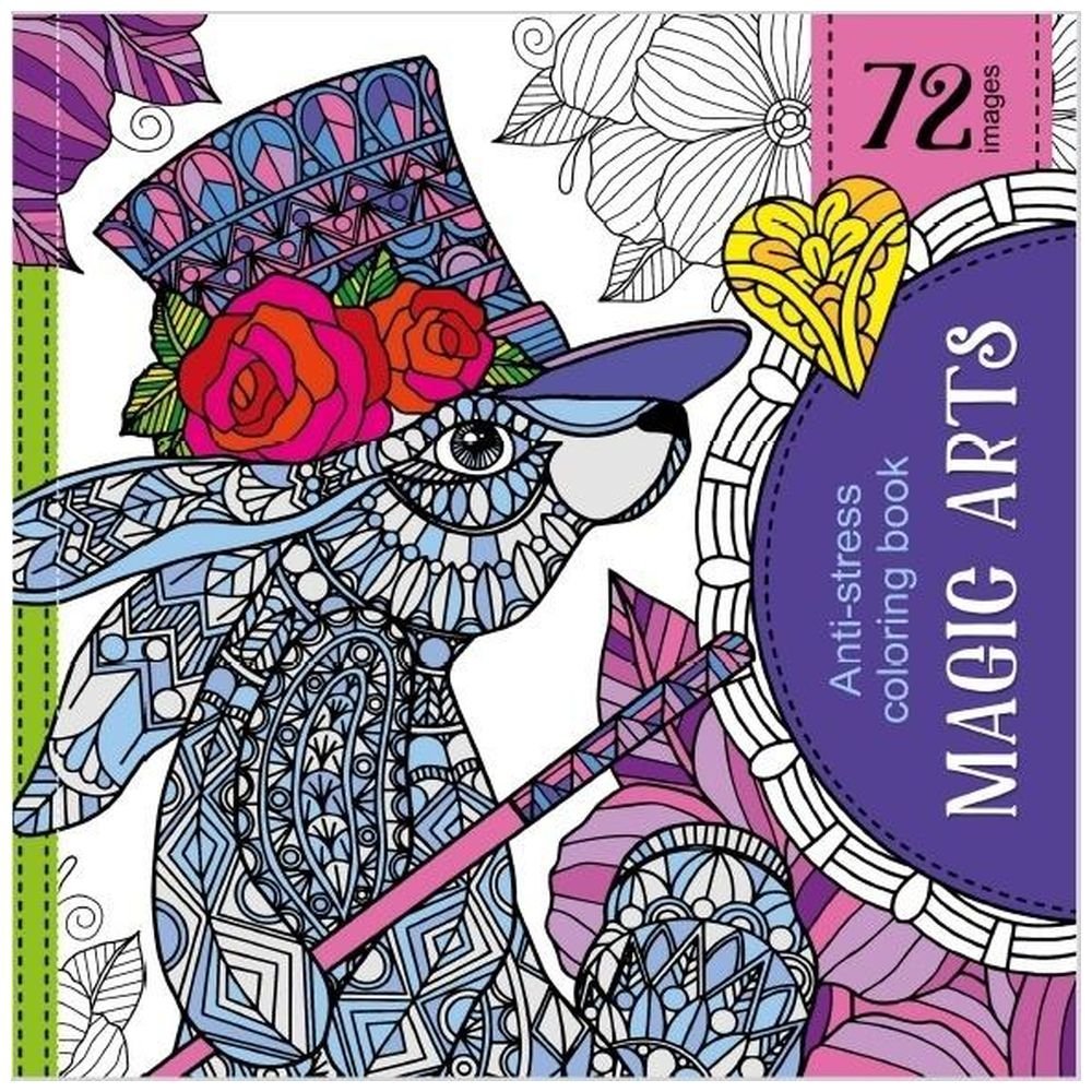 Kolorowanka antystresowa 200x200 Magic Arts TW