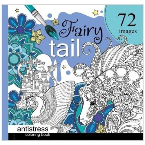 Kolorowanka antystresowa 200x200 Fairy tail Wróżki