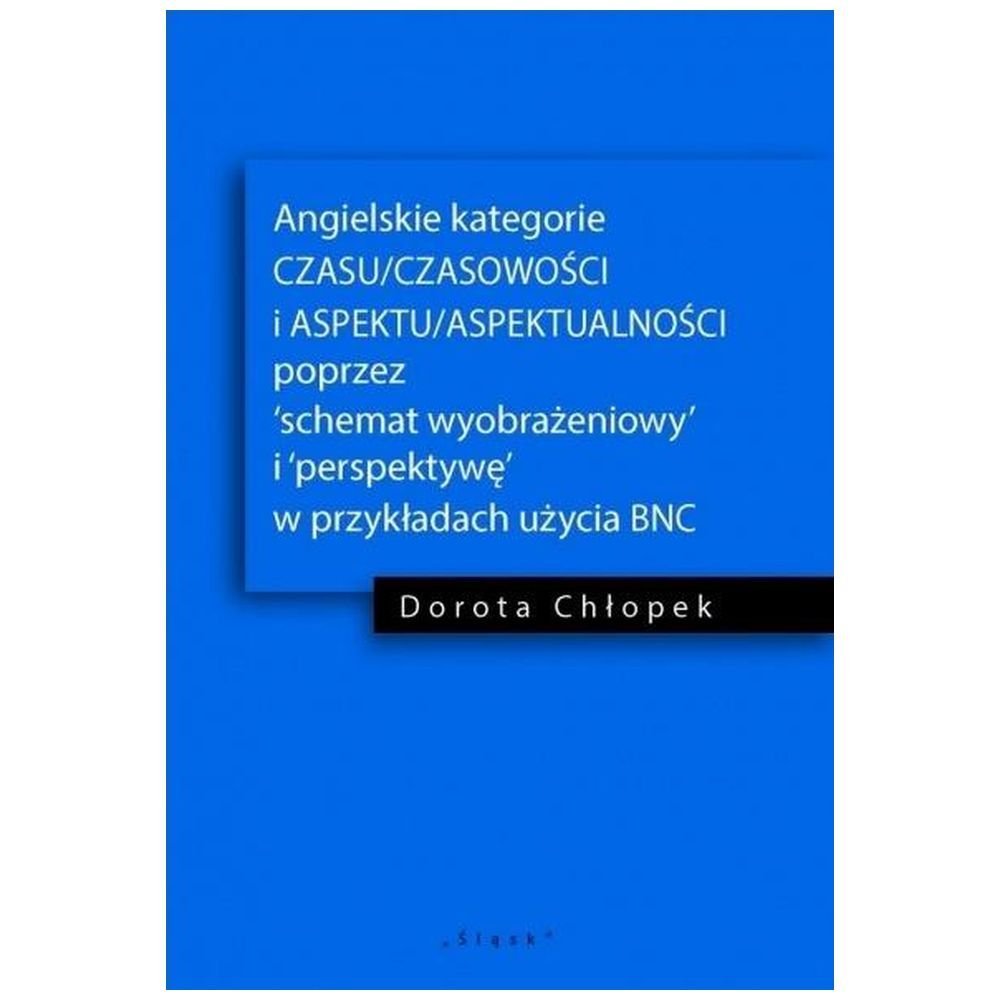 Angielskie kategorie CZASU/CZASOWOŚCI I ASPEKTU...