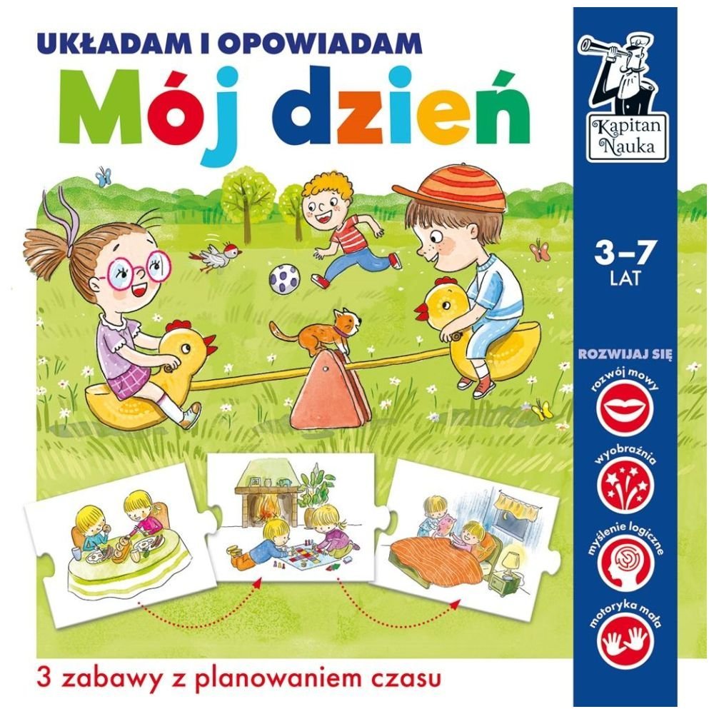 Mój dzień. Układam i opowiadam. Kapitan Nauka