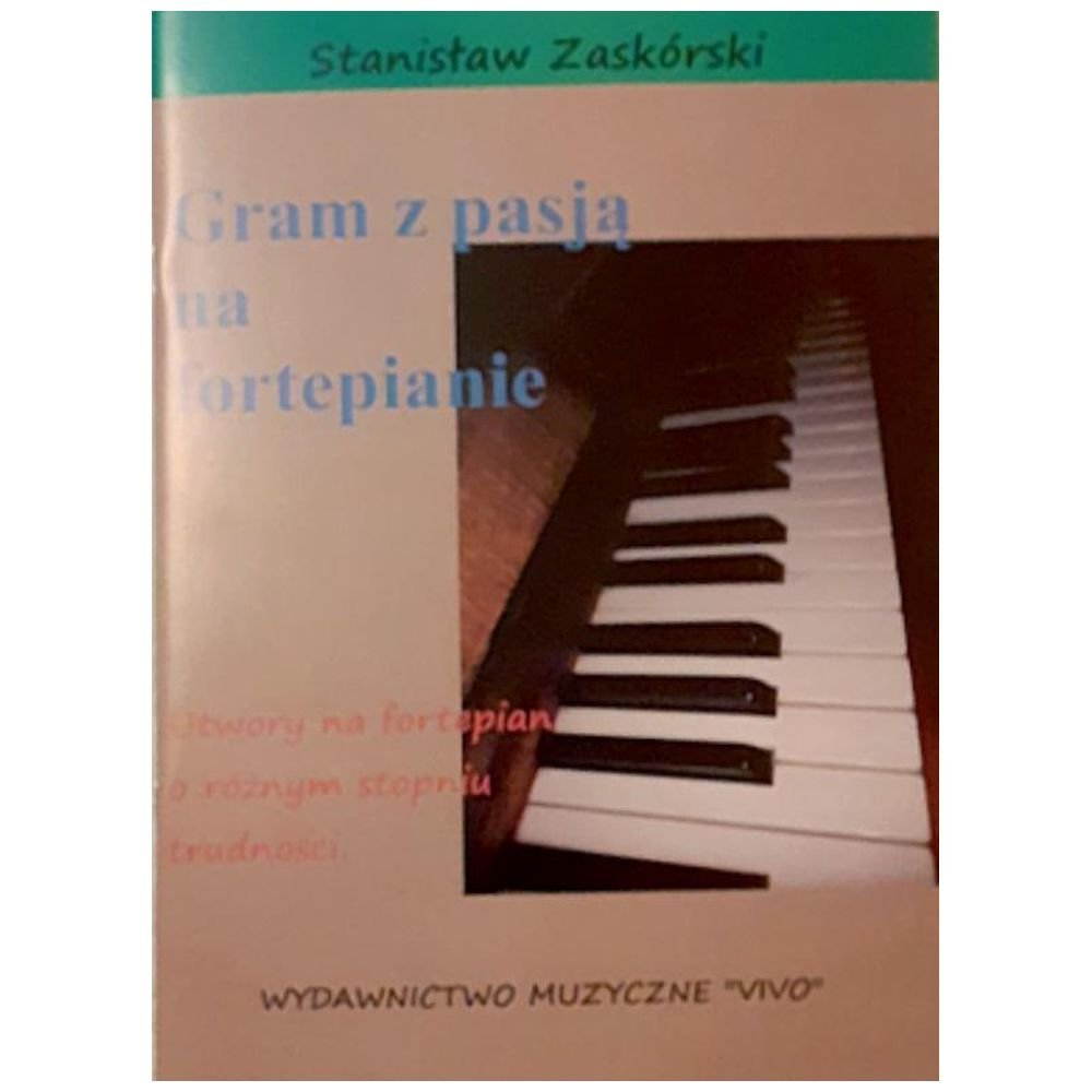 Gram z pasją na fortepianie