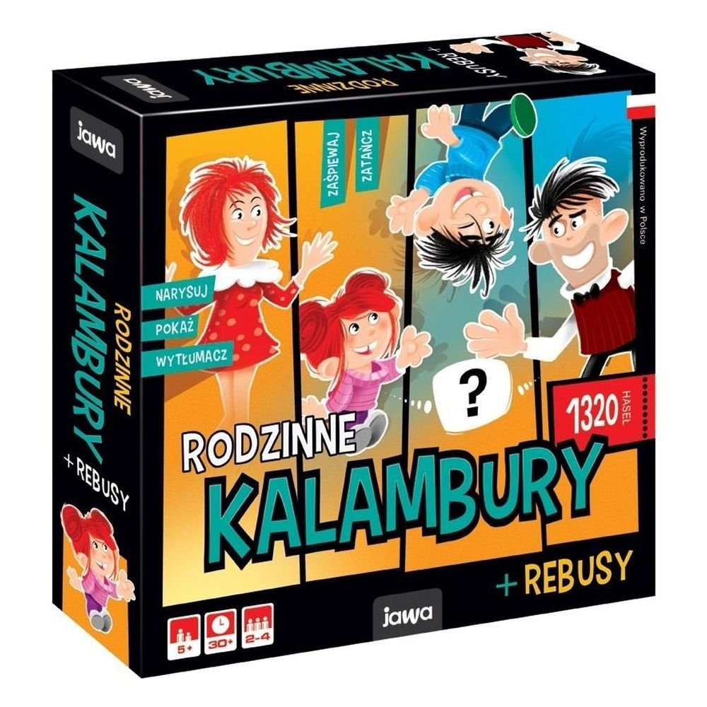Rodzinne kalambury i rebusy JAWA