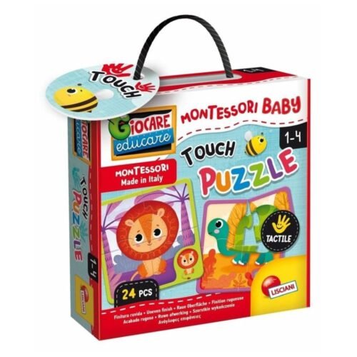 Montessori Baby - Dotykowe puzzle