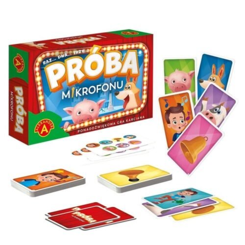Próba mikrofonu ALEX