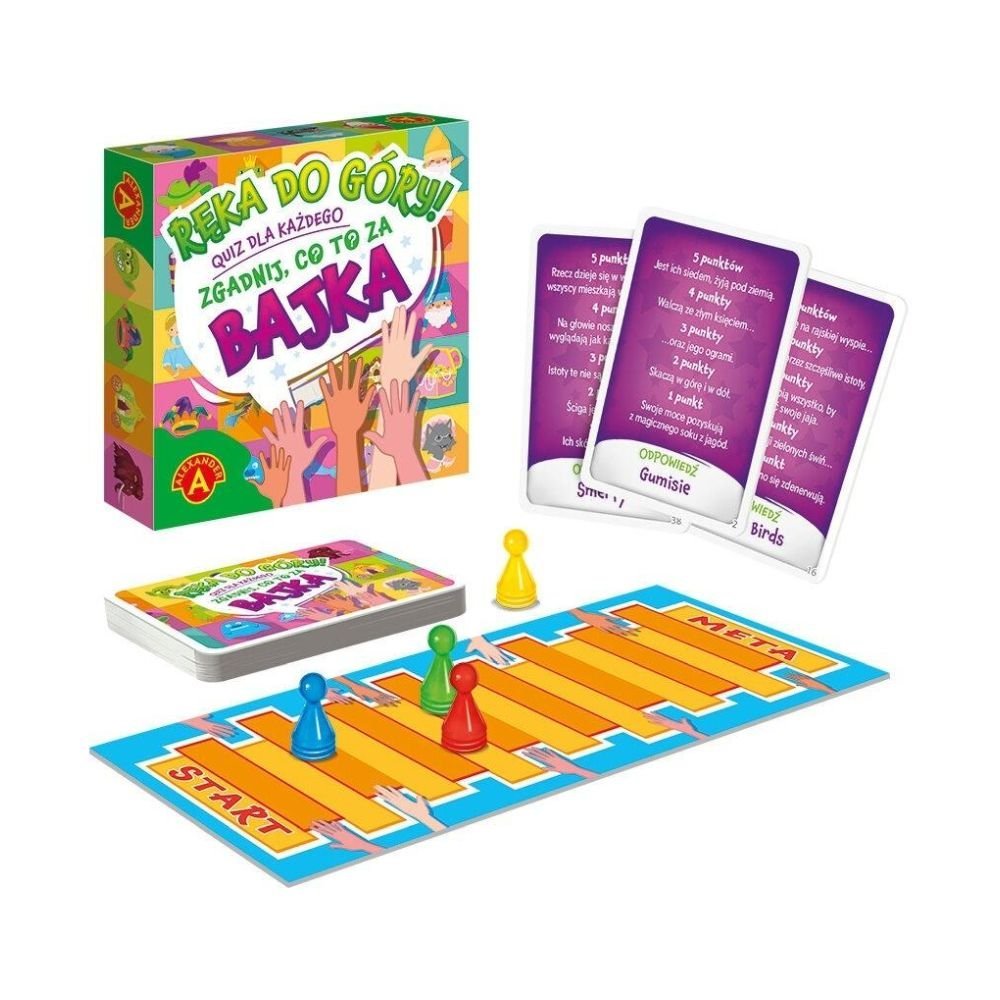 Quiz Ręka do góry! Zgadnij co to za Bajka ALEX