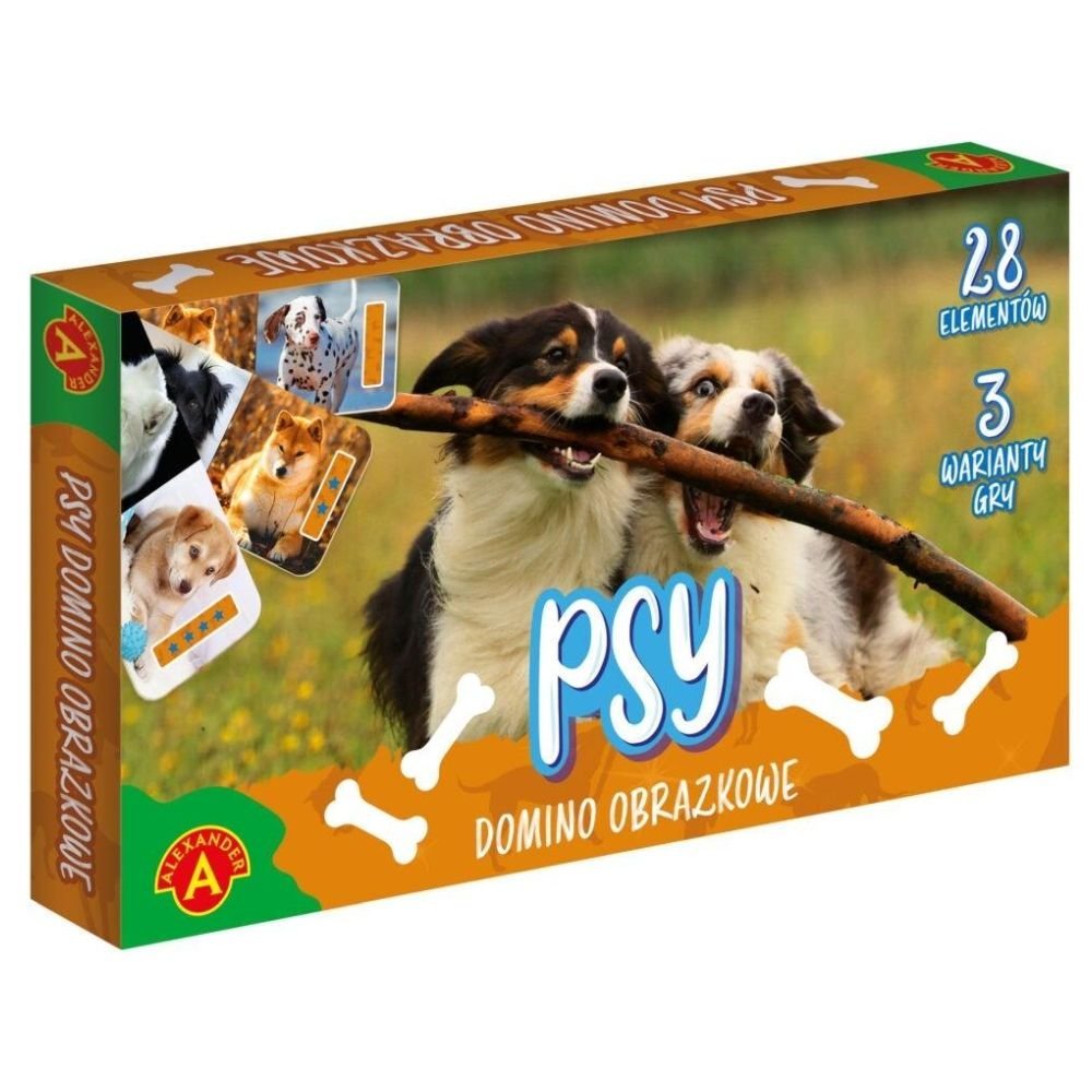 Domino obrazkowe Psy ALEX