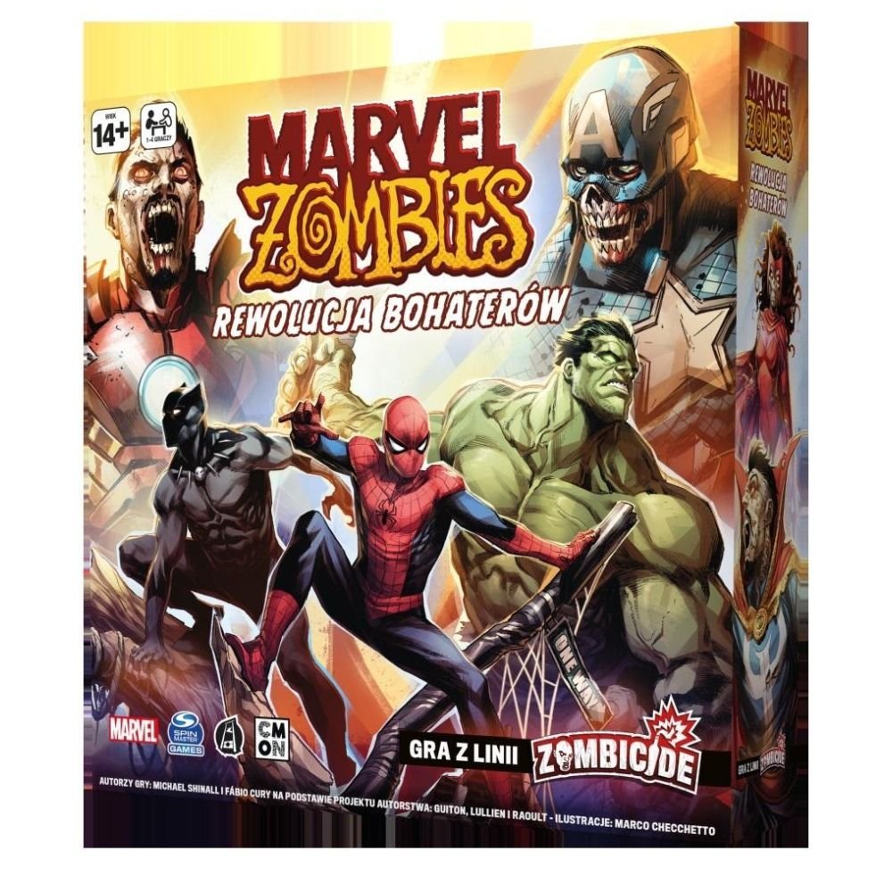 Zombicide: Marvel Zombies Rewolucja Bohaterów CMON