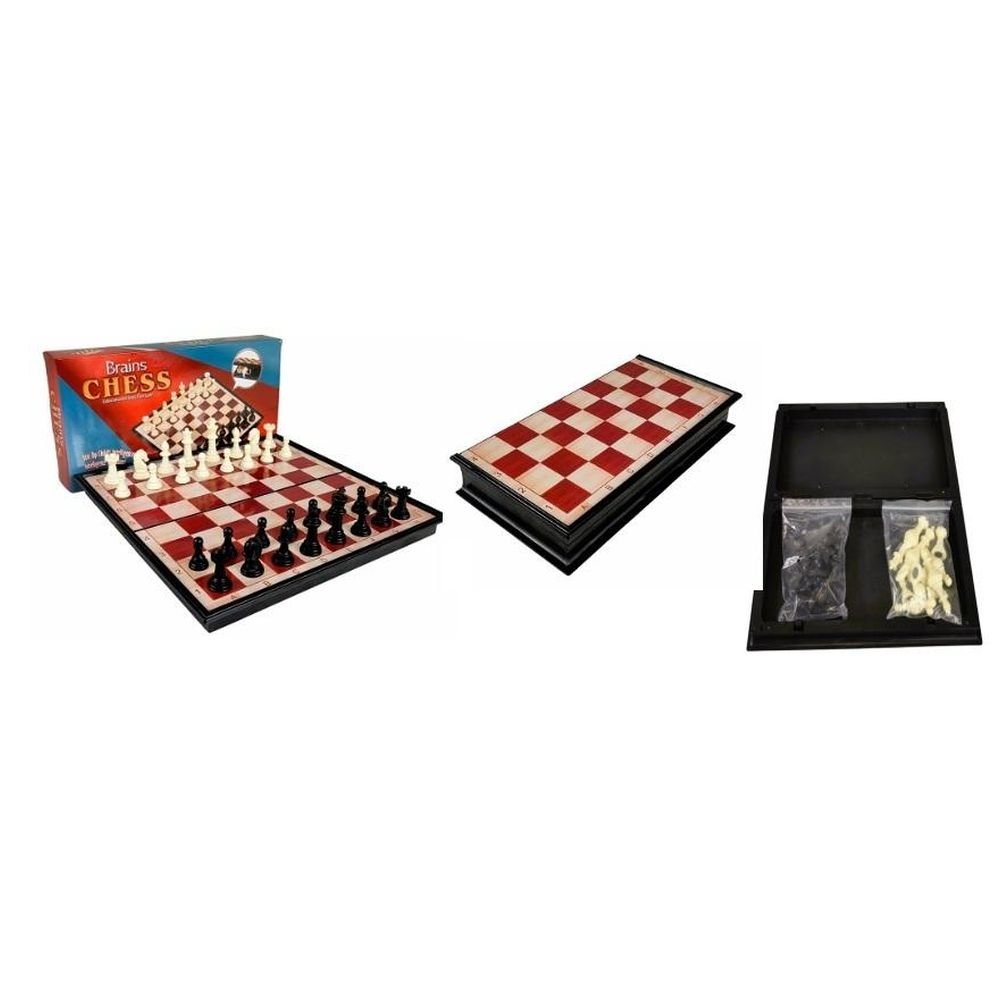 Szachy klasyczne magnetyczne 24,5x24,5cm
