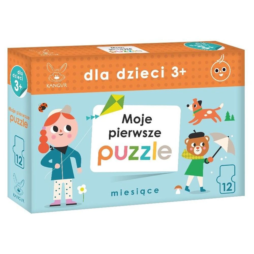 Dla Dzieci 3+ Moje pierwsze Puzzle. Miesiące