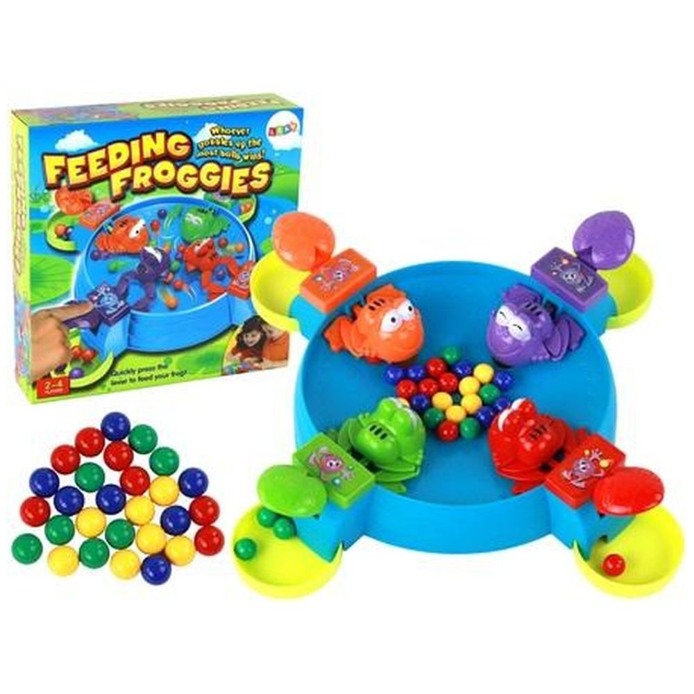 Gra zręcznościowa Głodne żabki