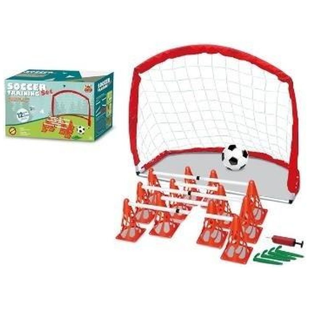 Zestaw piłkarski z pachołkami