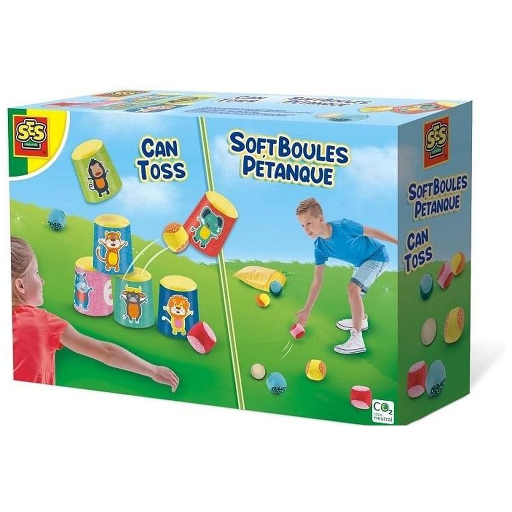 Zabawa w rzucanie miękkie piłeczki