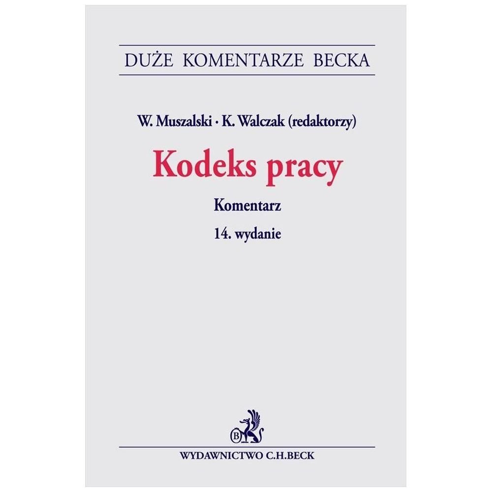 Kodeks pracy. Komentarz
