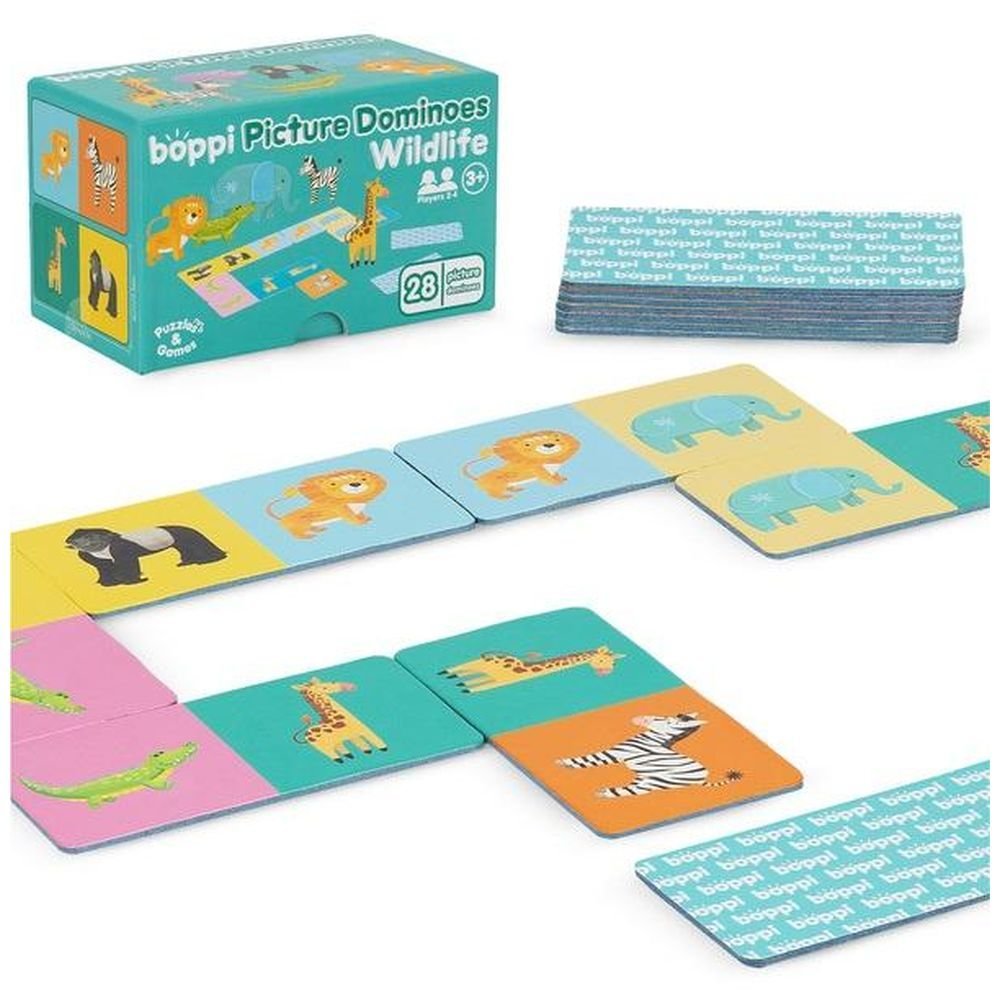 Domino rysunkowe Safari