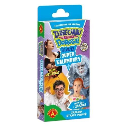 Dzieciaki kontra Dorośli. Super kalambury Travel