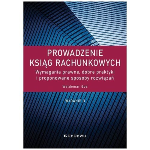 Prowadzenie ksiąg rachunkowych w.2