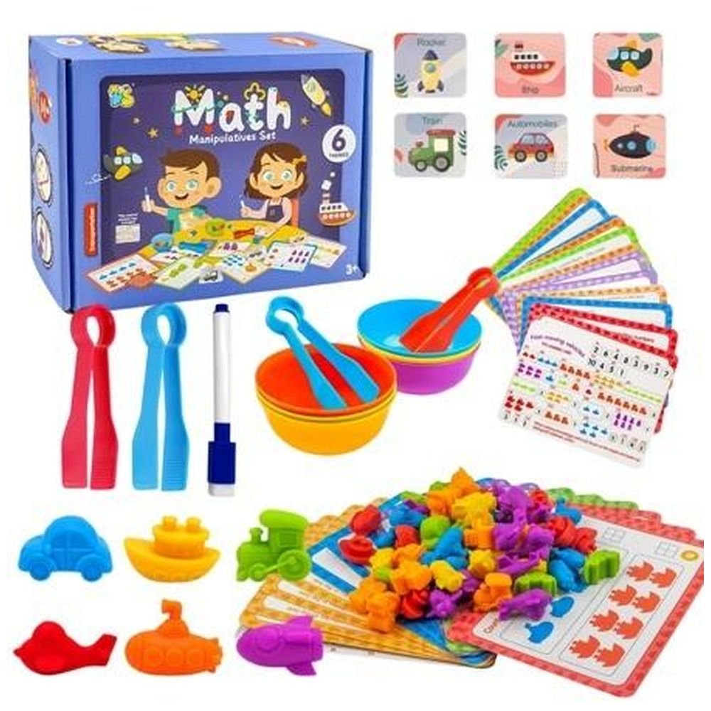 Zestaw edukacyjny nauka kolorów liczenia