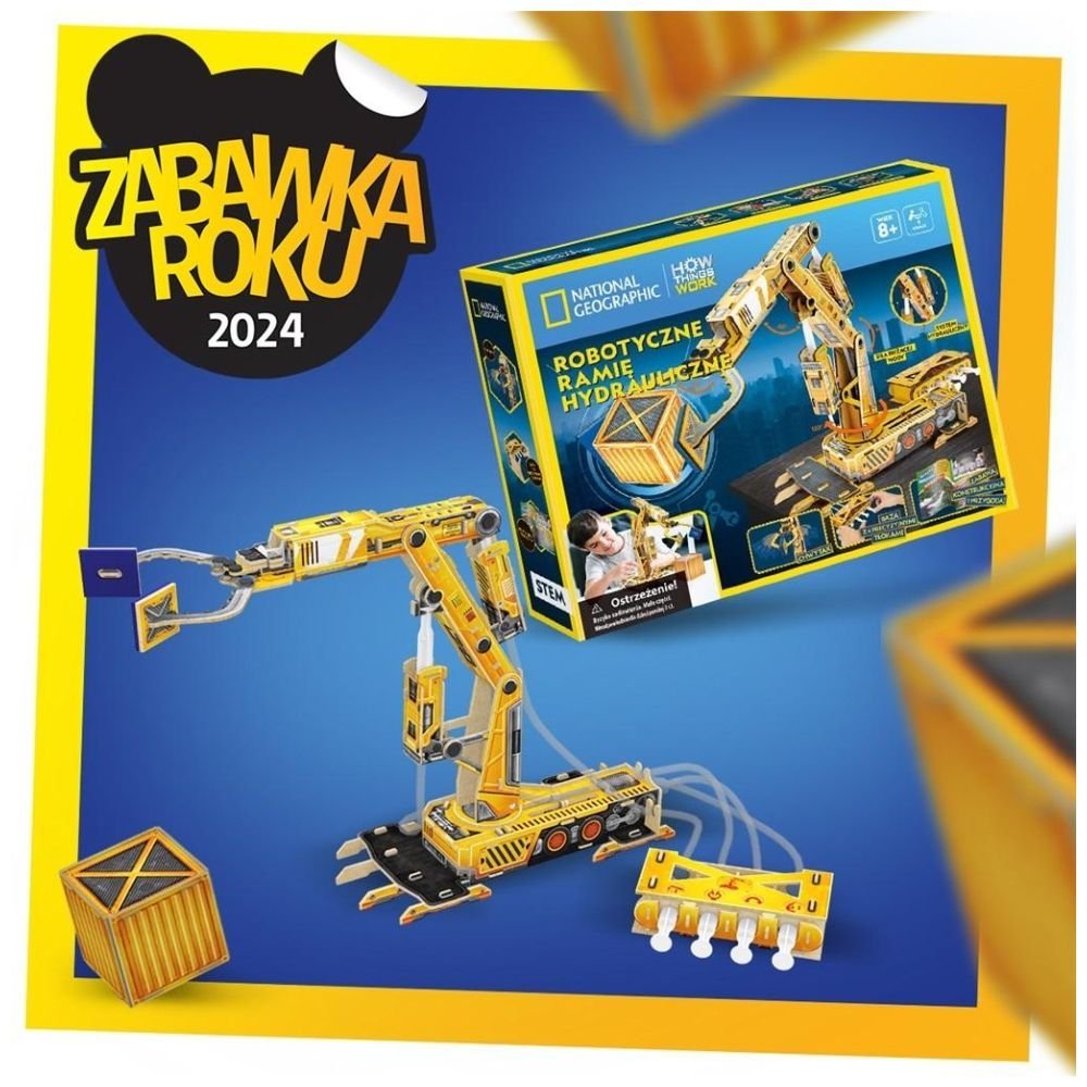 National Geographic Robotyczne ramię hydrauliczne