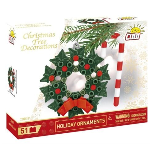 Choinkowe klockowe ozdoby