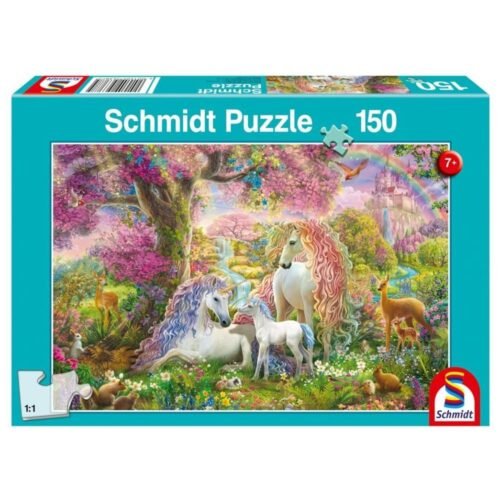 Puzzle 150 Rodzina jednorożców G3