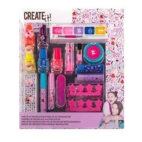 Zestaw Make-up neon brokat CREATE IT!