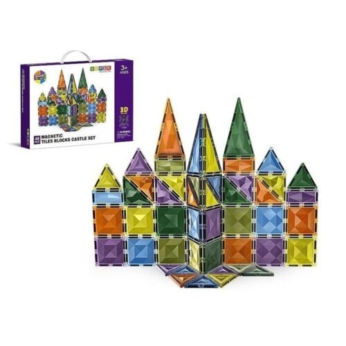 Klocki magnetyczne 7,5cm 48szt
