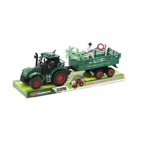 Traktor z przyczepą