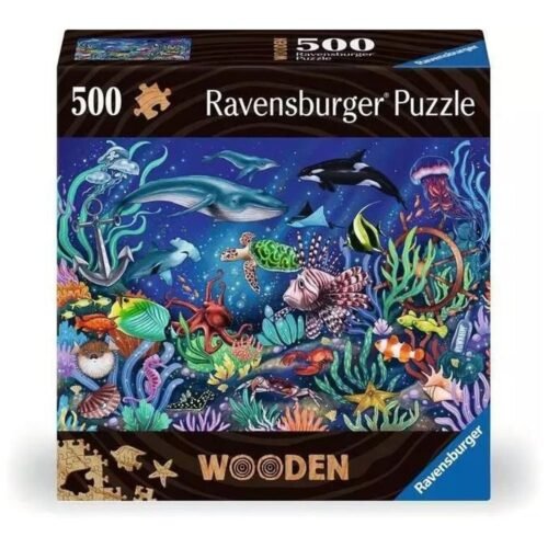 Puzzle drewniane 500 Podwodny świat