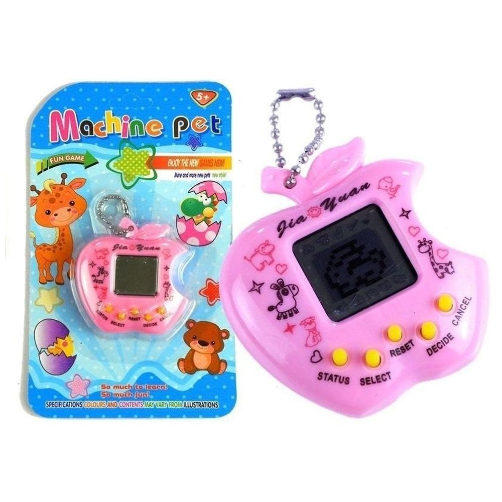 Zwierzątko elektroniczne tamagotchi kultowe różowe