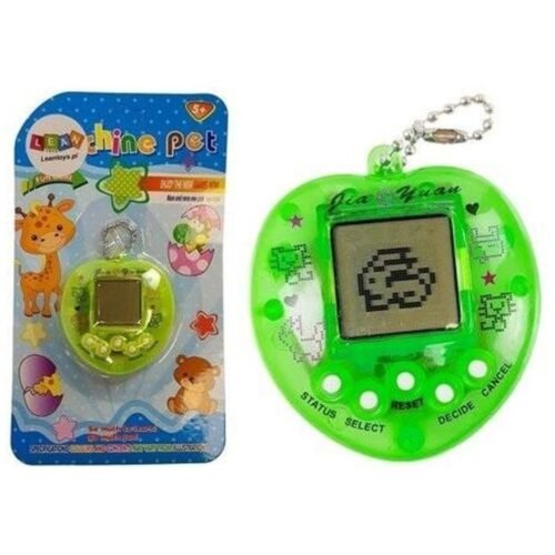 Gra elektroniczna tamagotchi zielona
