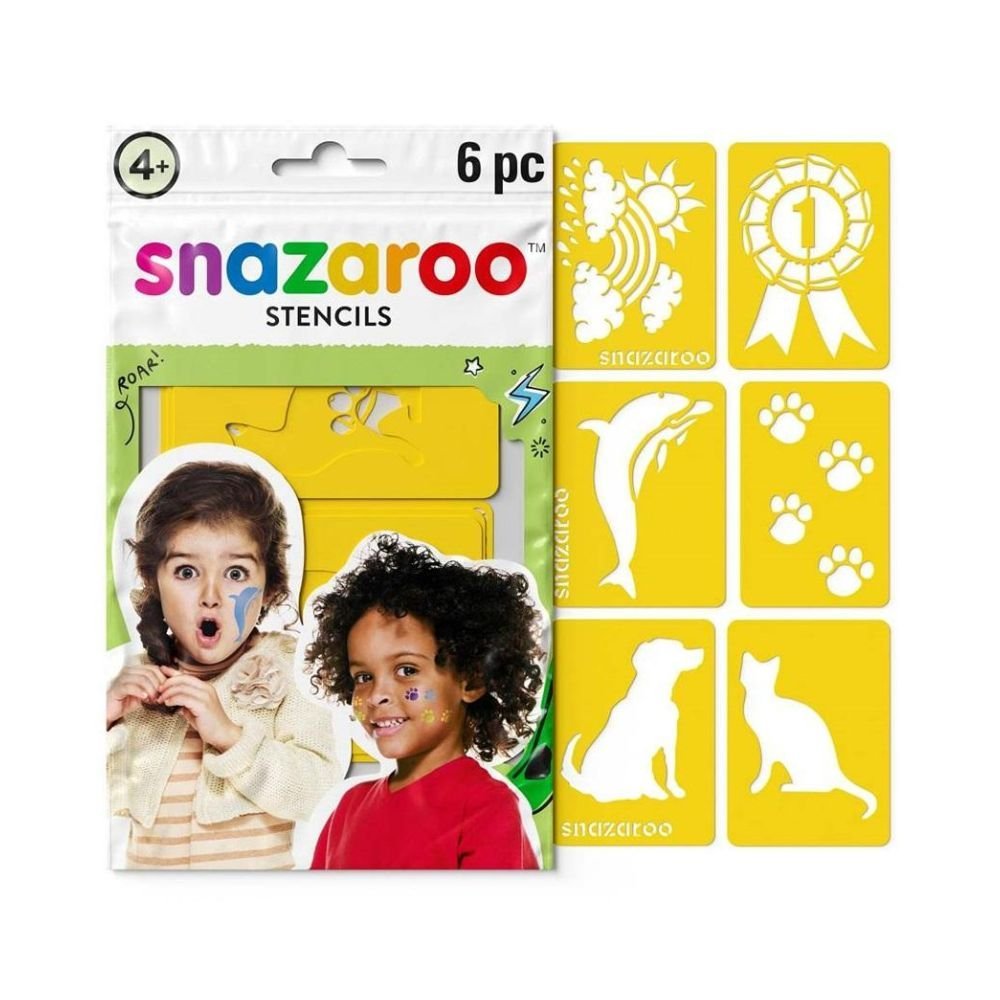 Szablony do malowania twarzy 6szt