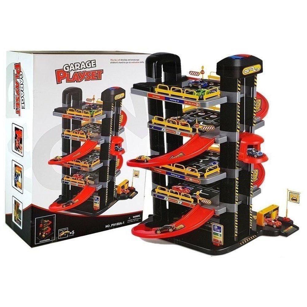 Garaż 5-poziomowy na baterie światła winda