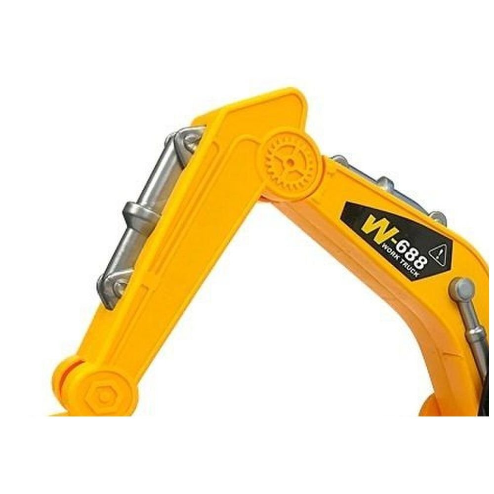 Koparka z napędem frykcyjnym ze światłem