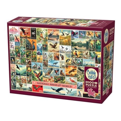 Puzzle 2000 Ptaki jako symbole państw G3