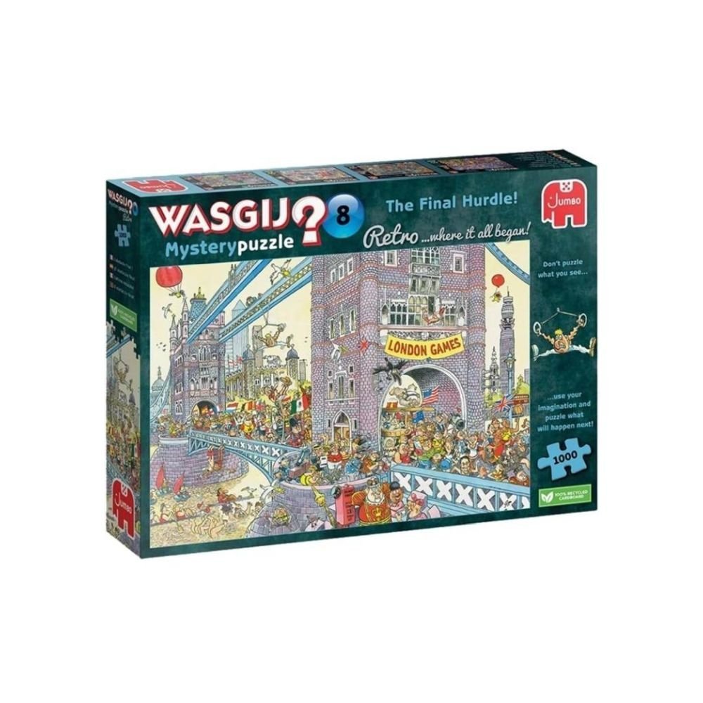 Puzzle 1000 Wasgij Mystery Ostatni bieg