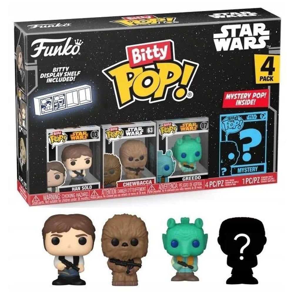 Funko Figurka POP Bitty: Star Wars Han Solo 4pak