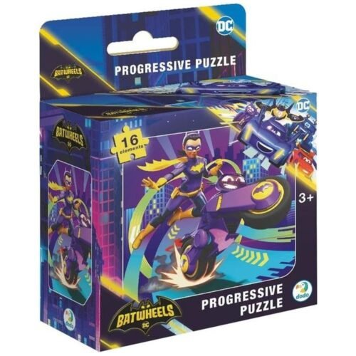 Puzzle 16 Batwheels. Motocykl Batgirl Bibi