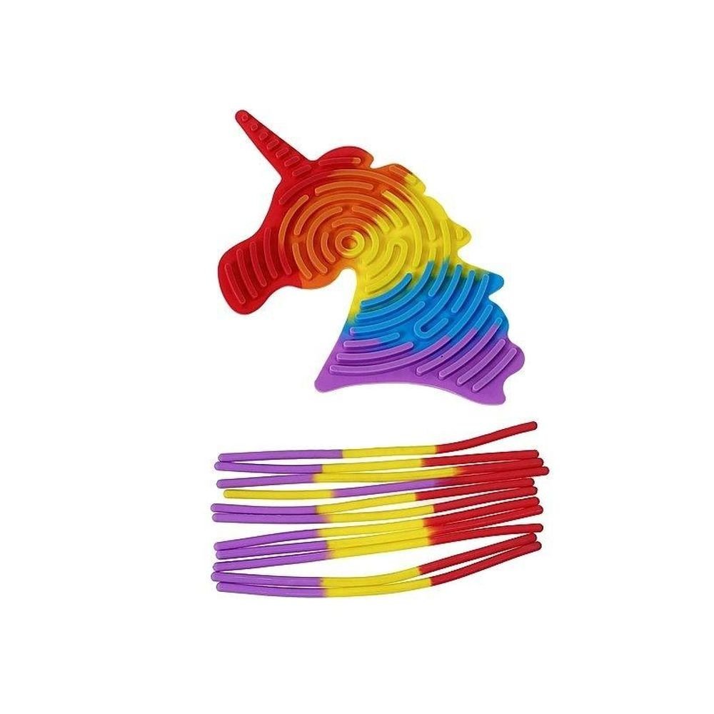 Silikonowa układanka antystresowa Jednorożec