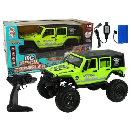 Terenówka 4x4 Rock Crawler 2.4 GHz zielona