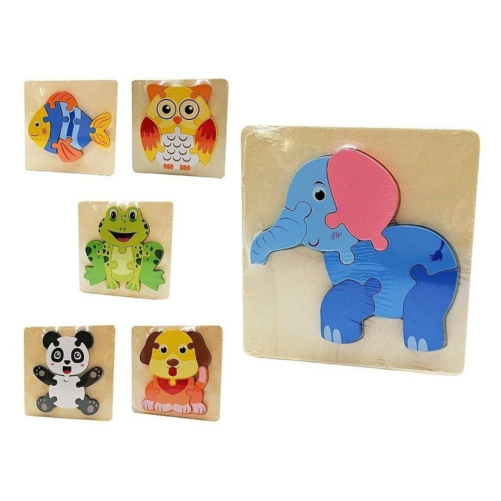 Układanka puzzle zwierzęta MIX