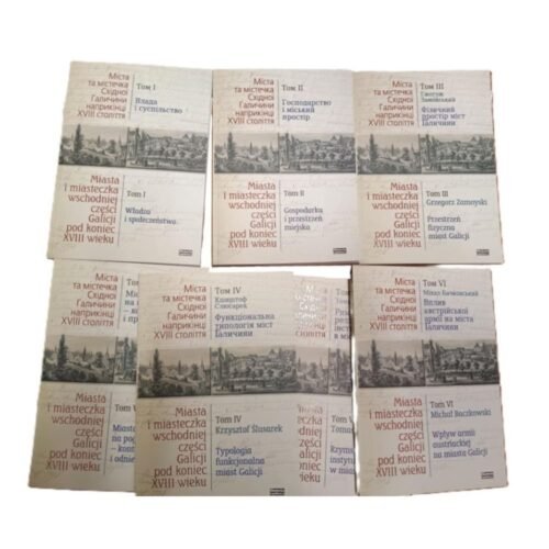 Miasta i Miasteczka wschodniej cz. Galicji T.1-7