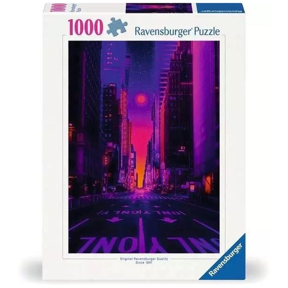 Puzzle 1000 Neony w Nowym Yorku