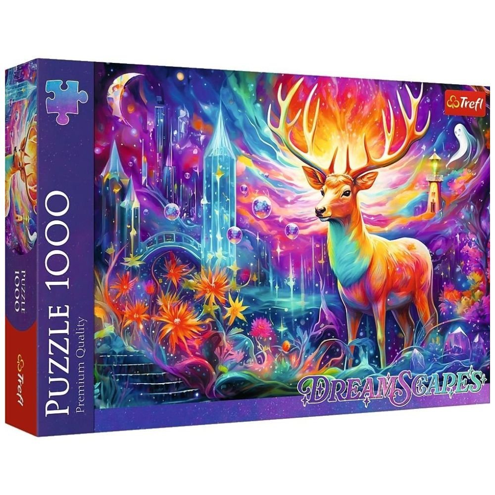 Puzzle 1000 DreamScapes: Mistyczny jeleń TREFL
