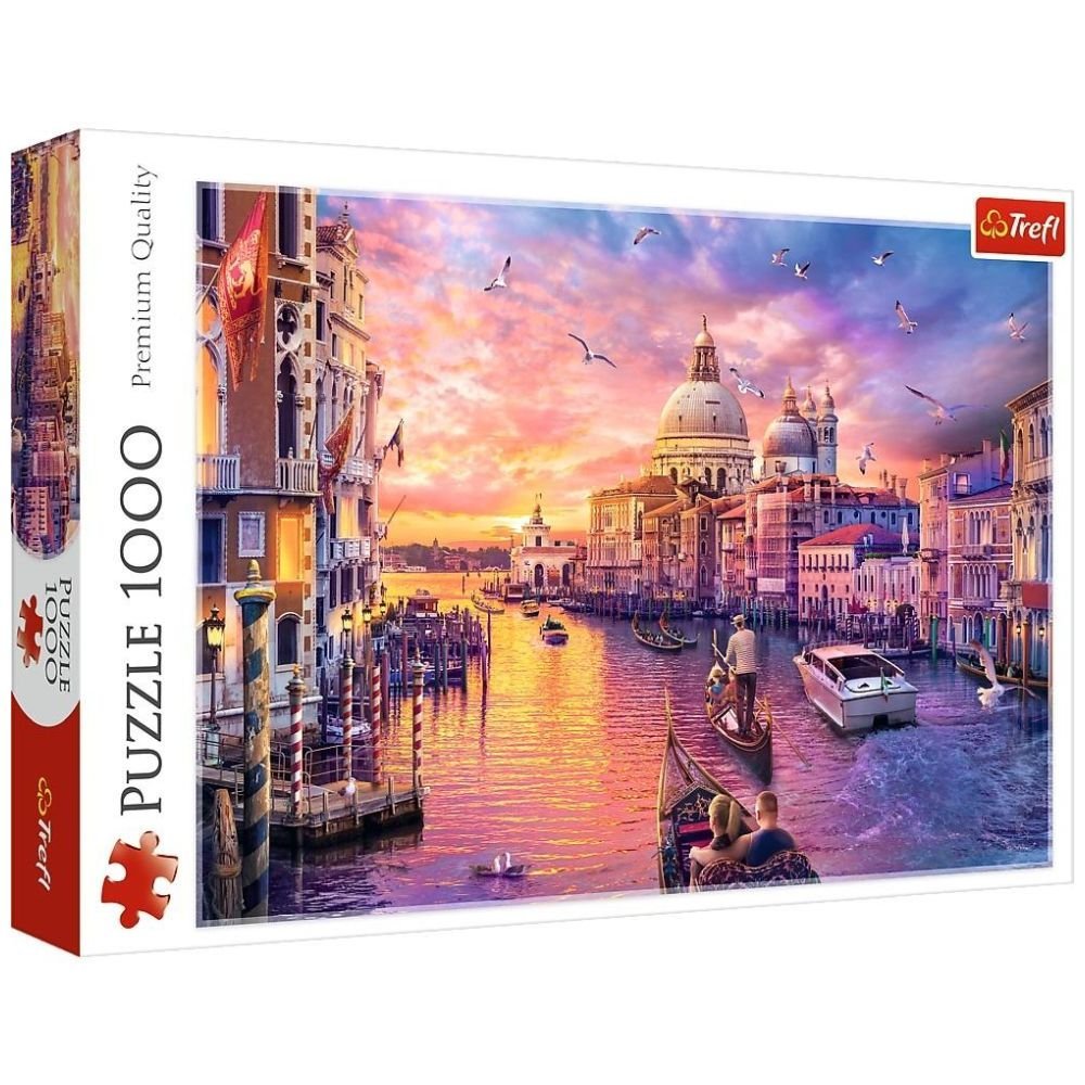 Puzzle 1000 Uroki Wenecji TREFL