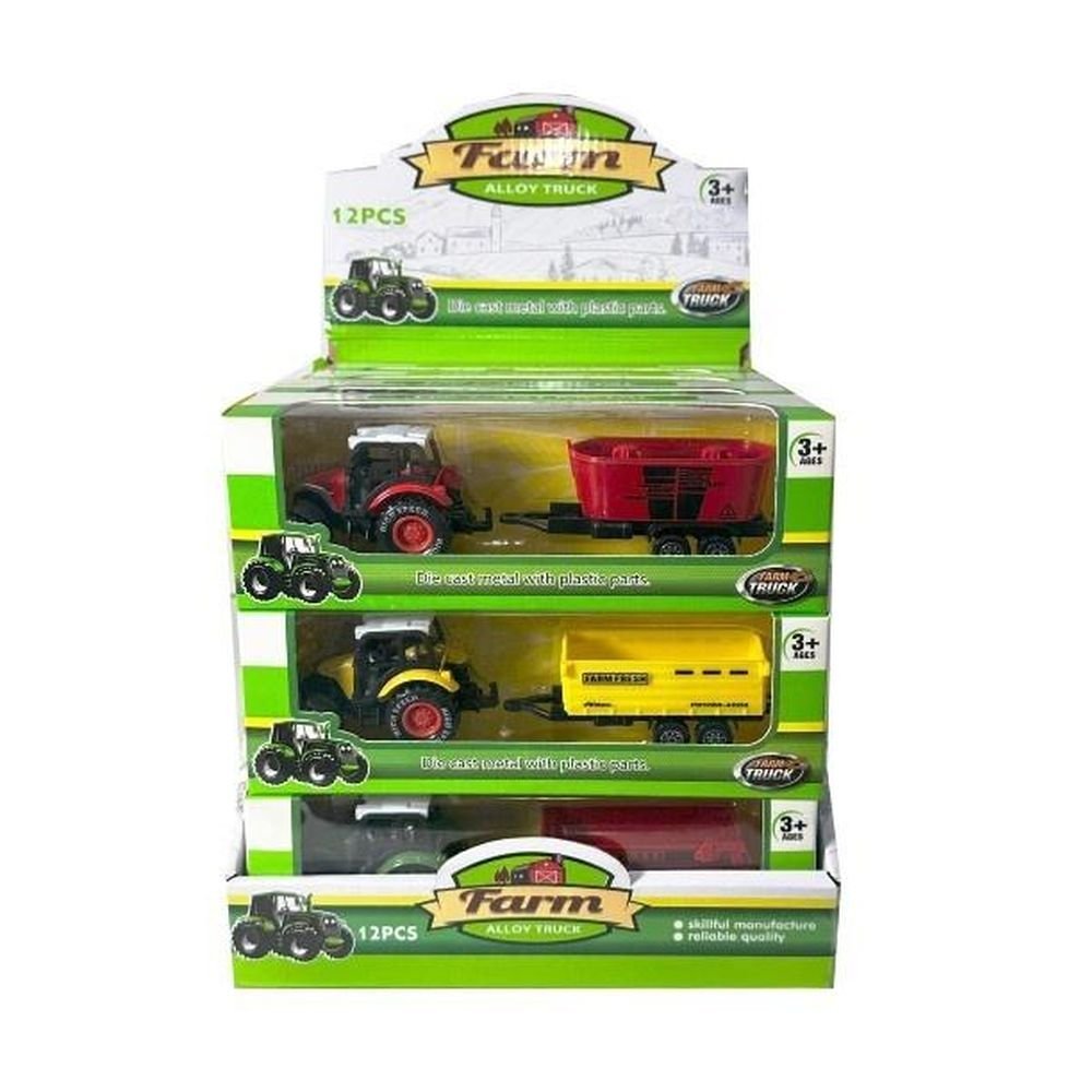 Traktor z przyczepą MIX