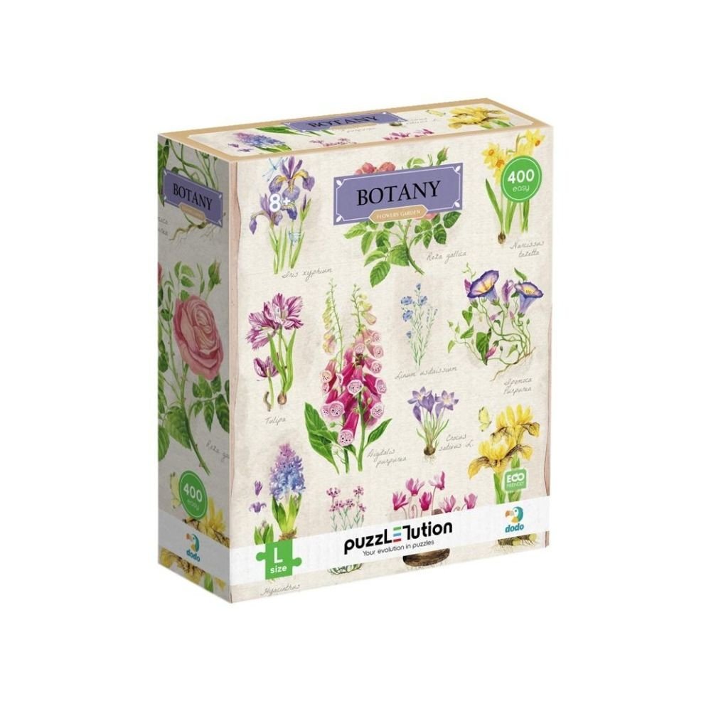 Puzzle Easy-L Botanika. Ogród kwiatowy